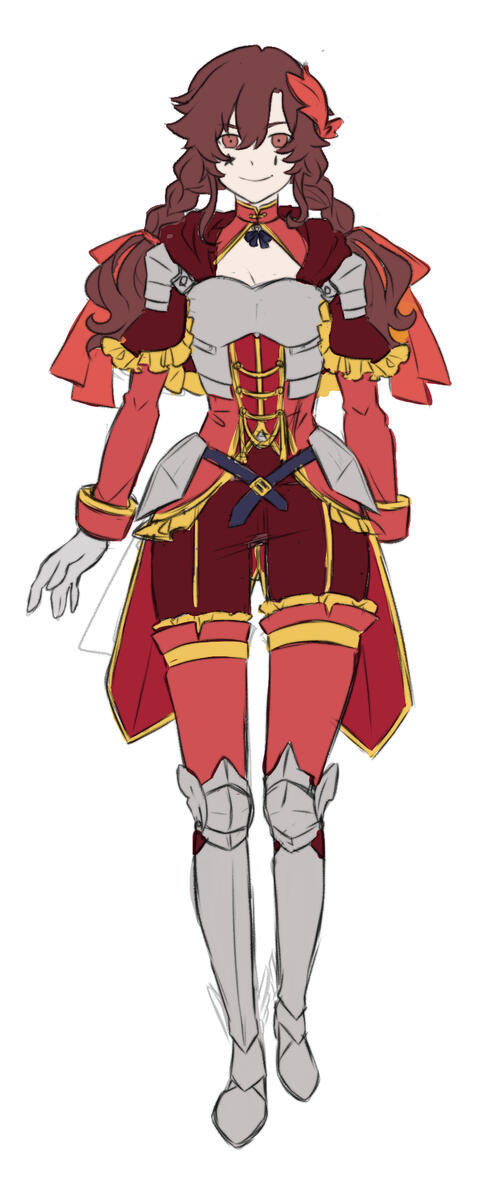 Amanda Post Timeskip Design