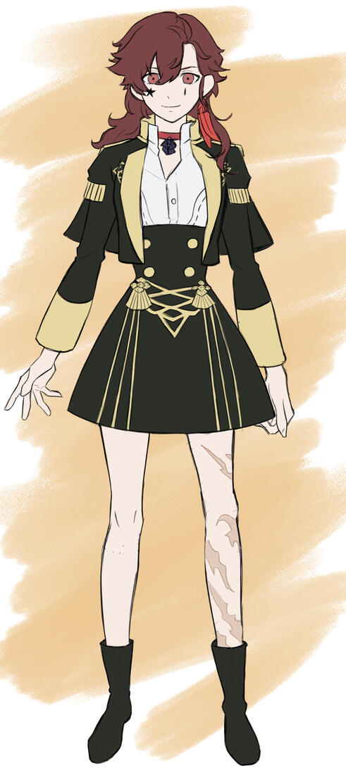 Amanda Post Timeskip Design